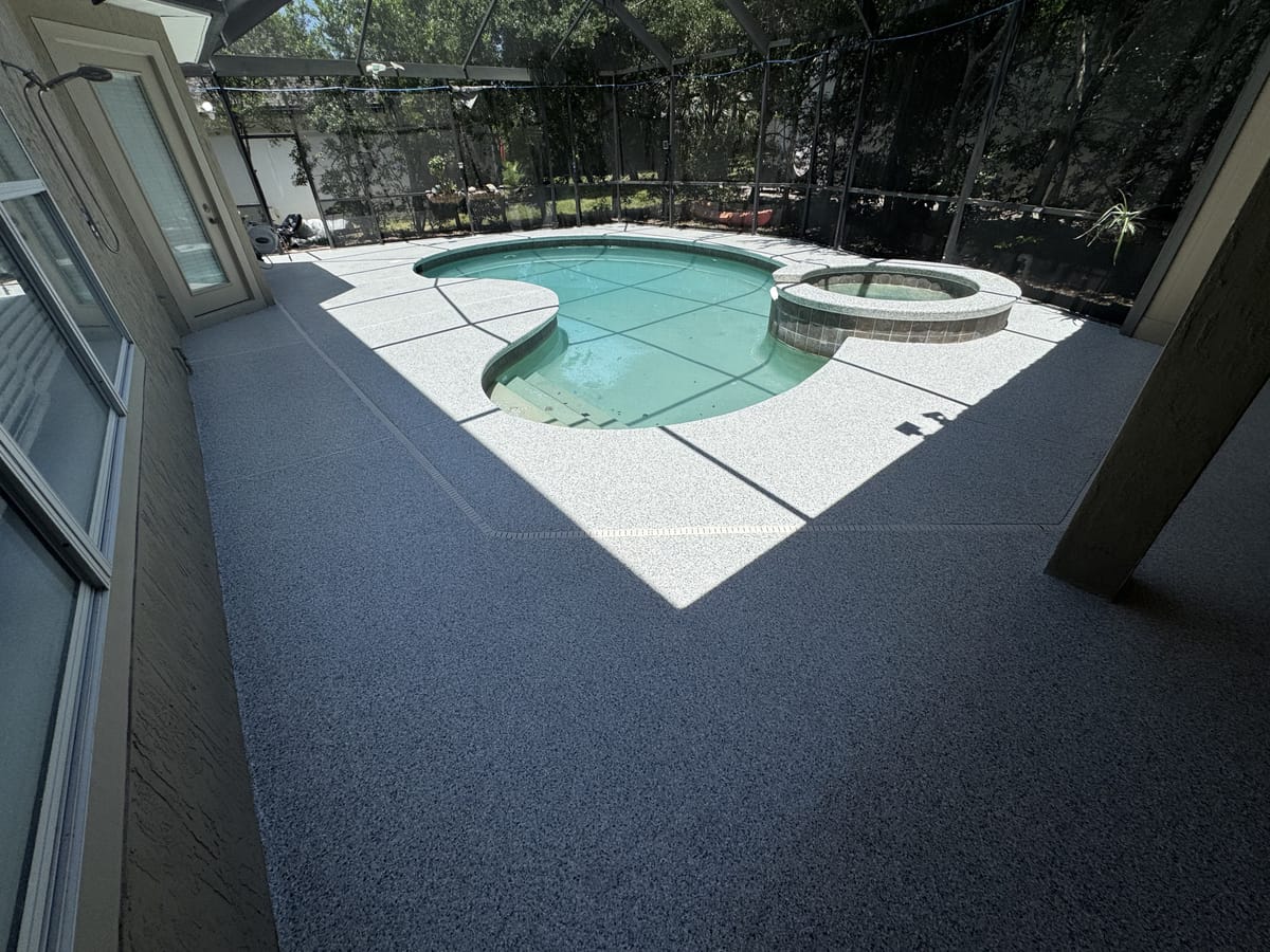 After: Coastal Pool Deck